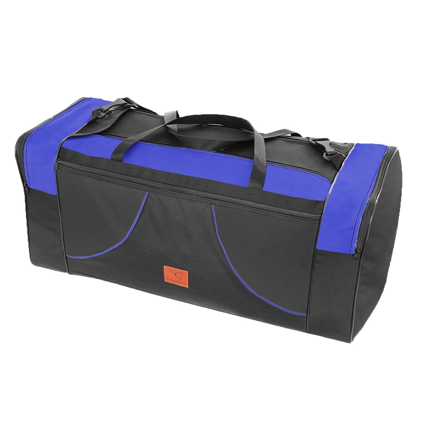 Reisetasche in blau-schwarz mit 50 Liter Volumen