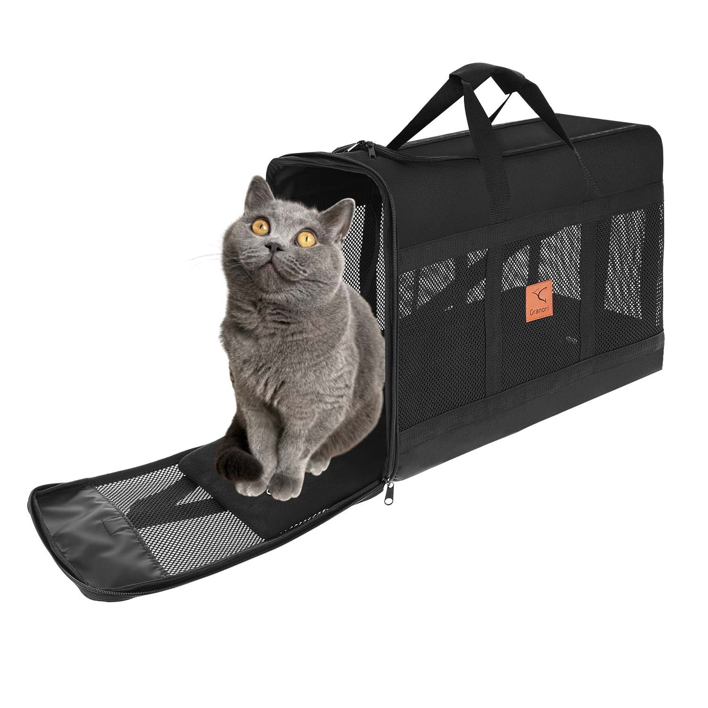 Katzentransportbox 55 x 40 x 23 cm für Flugzeugkabine