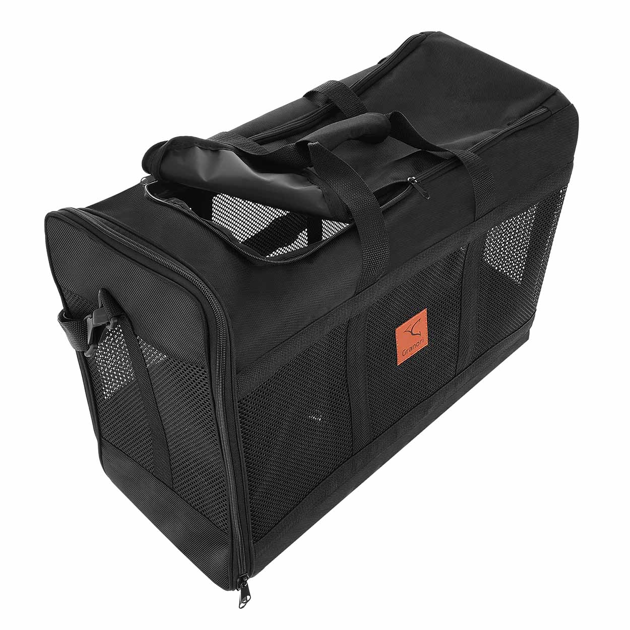 Flugzeug Tiertransporttasche 55x40x23 cm für Hunde und Katze zur Mitnahme bei Lufthansa und Eurowings