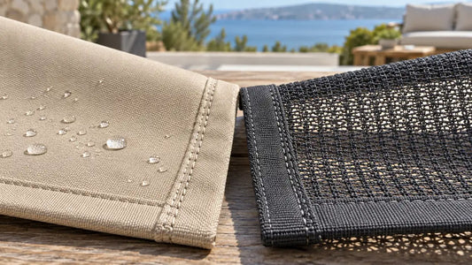 Wasserdicht beschichtetes Polyester und luftdurchlässiges HDPE-Gewebe für Sonnensegel im Vergleich