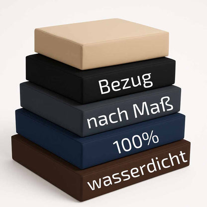 Bezug nach Maß für Schaumstoff und Polster – wasserdichte und maßgefertigte Cushion Cover für z.B. Sitz Kissen und Outdoor Auflagen 