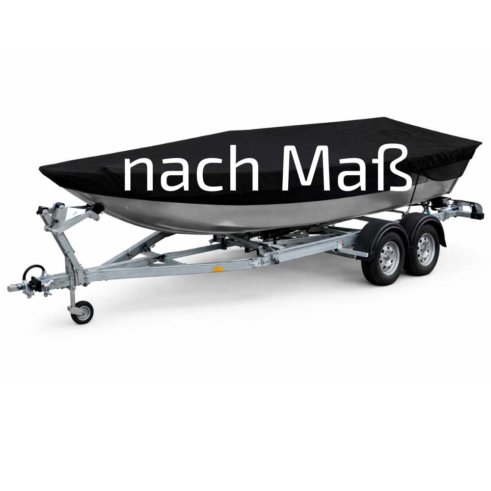 Maßanfertigung einer wasserdichten Boot Plane als individuelle Abdeckung – Bootsabdeckplane nach Maß mit Gummizug für den Winter