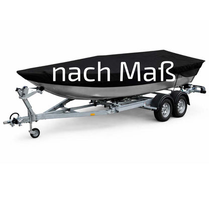 Maßanfertigung einer wasserdichten Boot Plane als individuelle Abdeckung – Bootsabdeckplane nach Maß mit Gummizug für den Winter