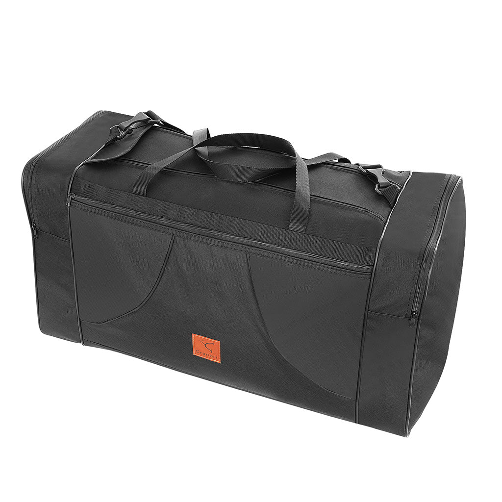 Reisetasche in schwarz mit 80 Liter Volumen