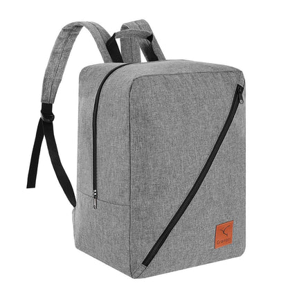 Kabinen Reise Rucksack 40x30x25 cm Flugzeug Handgepäck in grau für Eurowings Flug