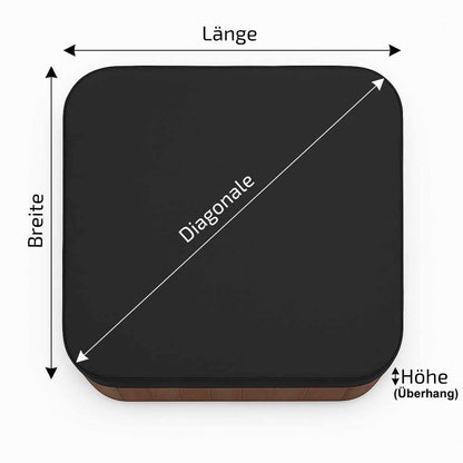 Maßangefertigte Abdeckung / Abdeckhaube für Hot Tub und Whirlpool nach Maß mit Ösen