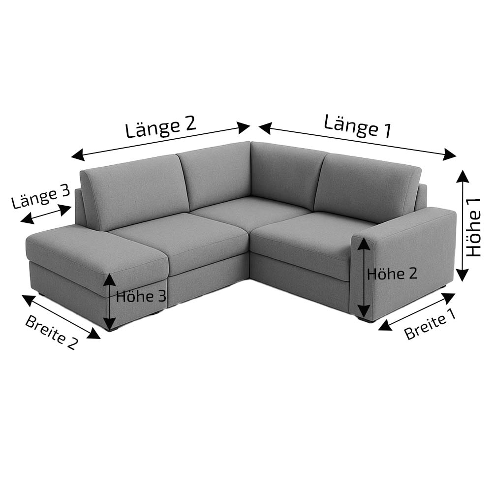 Ottomane & Recamiere Sofa Abdeckungen nach Maß