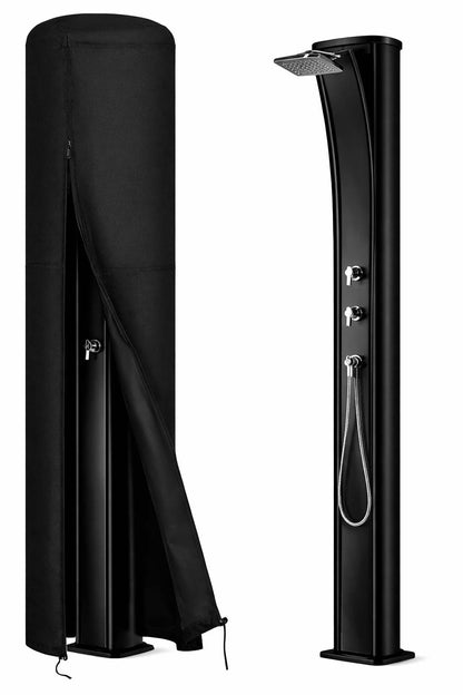 Passgenauer Wetterschutz nach Maß für Outdoor-Dusche