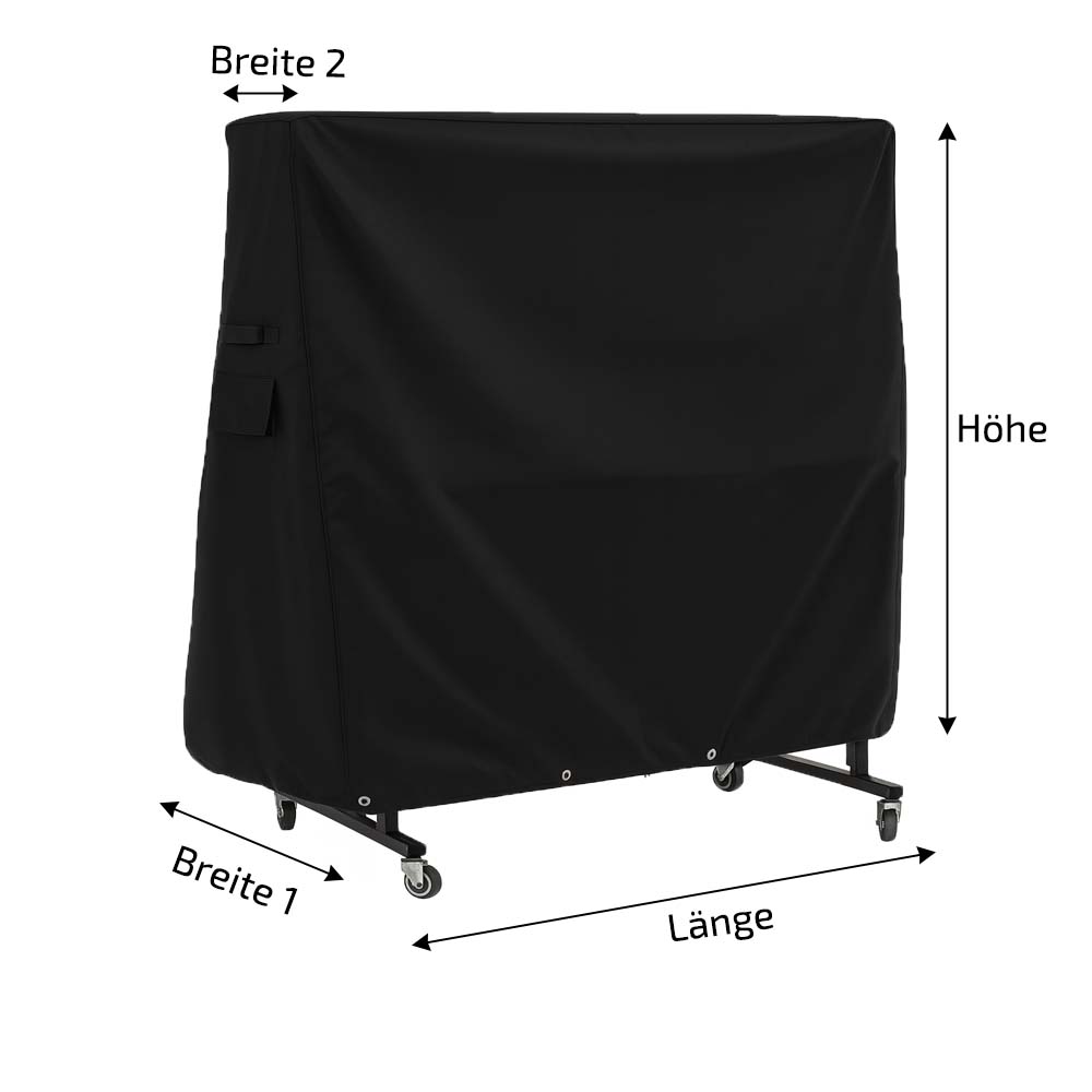 Wetterfeste Tischtennisplatten Schutzabdeckung gegen Regen und UV-Strahlung