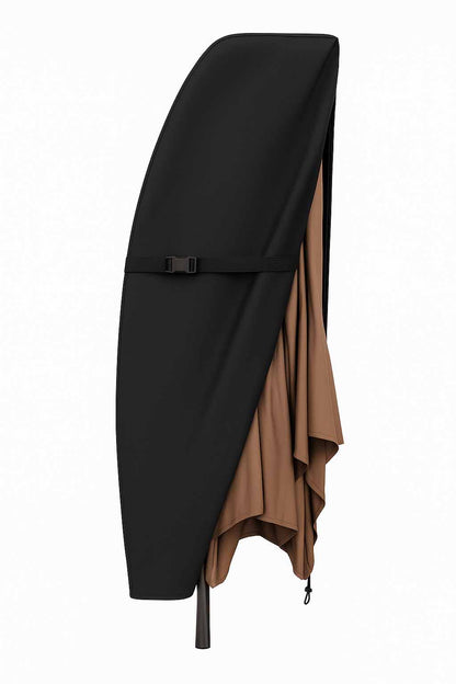 Robuste, wetterfeste Schutzhülle für Sonnenschirme mit versiegelten Nähten und langlebiger Outdoor-Beschichtung