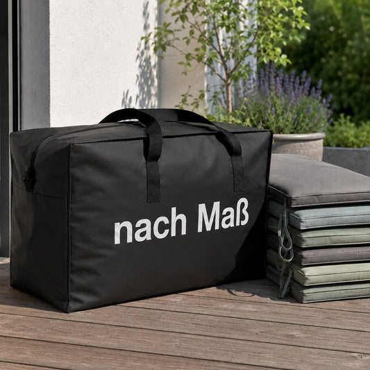 Gartenstuhlauflagen-Tasche nach Maß aus UNICOVR Plane – wasserdichte Aufbewahrungstasche für Gartenauflagen