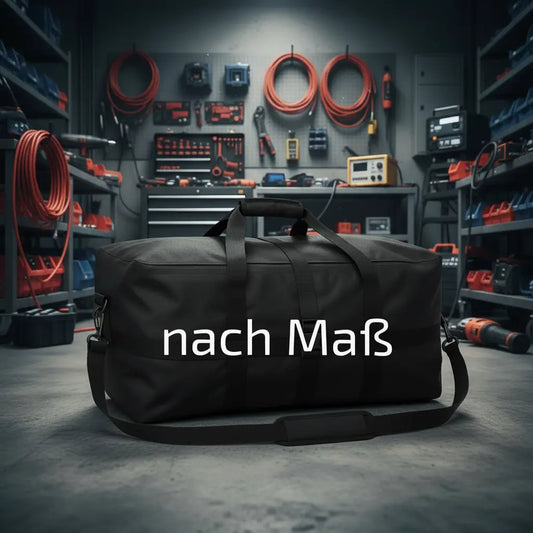 Maßgefertigte Gerätetasche als robuste Transporttasche für Technik, Maschinen, Messgeräte und Event-Equipment