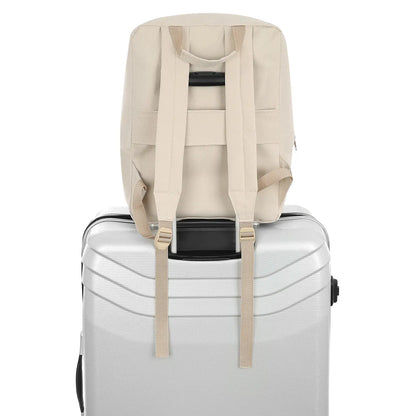 Ultraleichter Bordgepäck Kabinenrucksack 40 x 30 x 20 cm mit Trolleyschlaufe für Ryanair Flugzeug Reisen