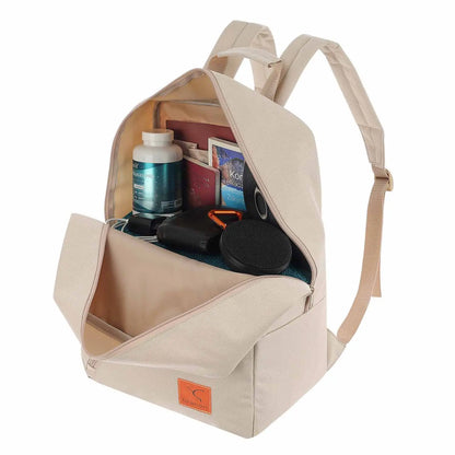 Leichter Flugzeug Handgepäck Rucksack 40x30x20 cm Backpack mit geöffnetem Fach