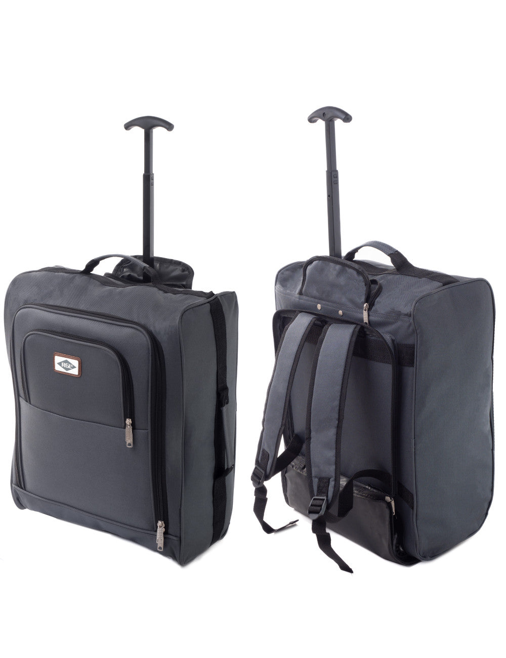 2-in-1 Handgepäck Rucksack Koffer mit Rollen 55x40x20 cm für Ryanair – Granori Official