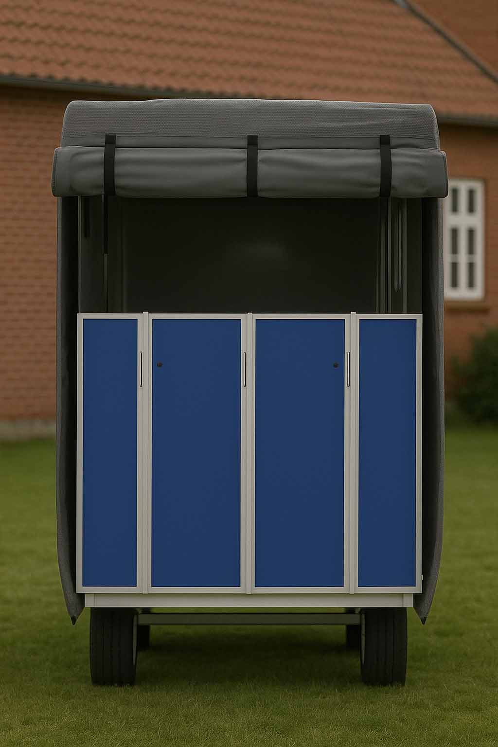 Maßgefertigte wasserdichte Pferdeanhänger Abdeckung für Horse Trailer im Outdoor-Bereich