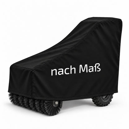 Kehrmaschinen-Abdeckung nach Maß – wasserdichte, UV-beständige und wetterfeste Schutzhaube für motorisierte Kehrmaschinen im Außenbereich.