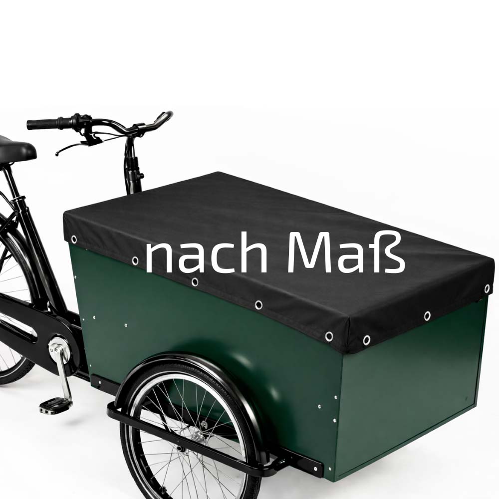 Maßgefertigte Abdeckung für Lastenradkorb / Cargo Bike Korb