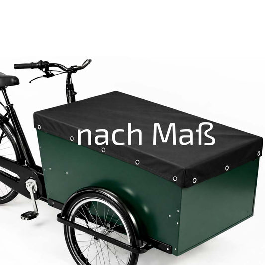 Maßgefertigte Abdeckung für Lastenradkorb / Cargo Bike Korb