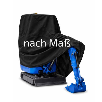 Wasserdichte Abdeckplane für Minibagger im Außenbereich