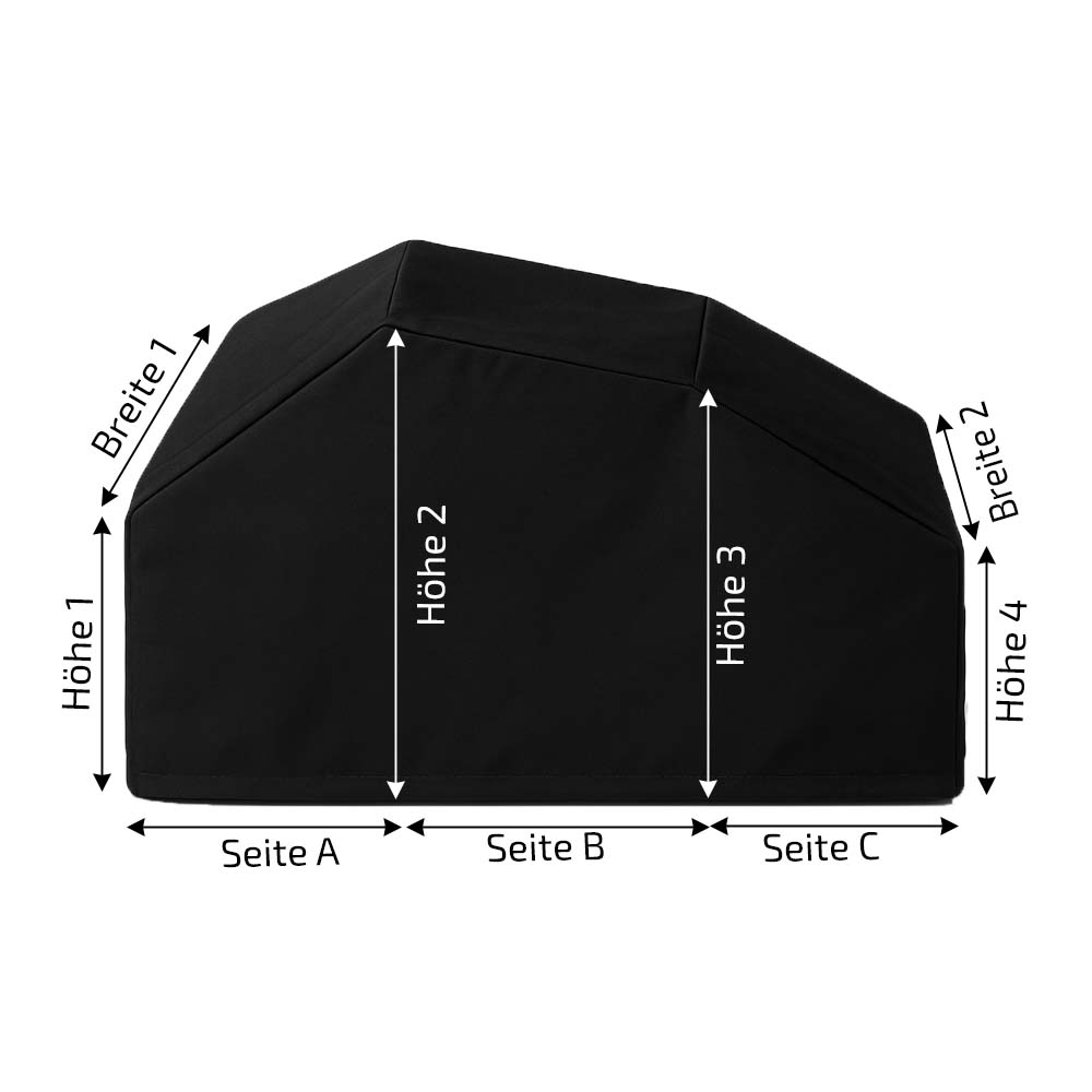 Wasserdichte Motorrad Abdeckplane nach Maß für Outdoor und Indoor – auch für Roller und Moped als perfekt sitzende, passgenaue Winterabdeckung