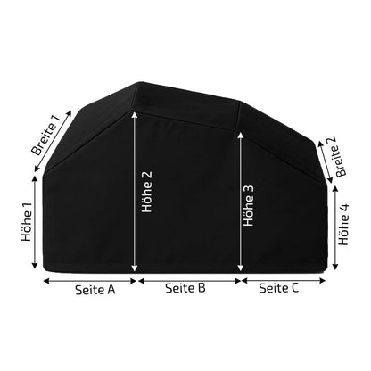 Wasserdichte Motorrad Abdeckplane nach Maß für Outdoor und Indoor – auch für Roller und Moped als perfekt sitzende, passgenaue Winterabdeckung