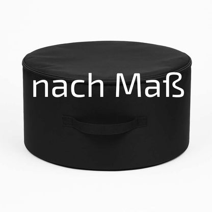 Laufradtasche nach Maß für runde und zylindrische Bauteile – jede Größe möglich