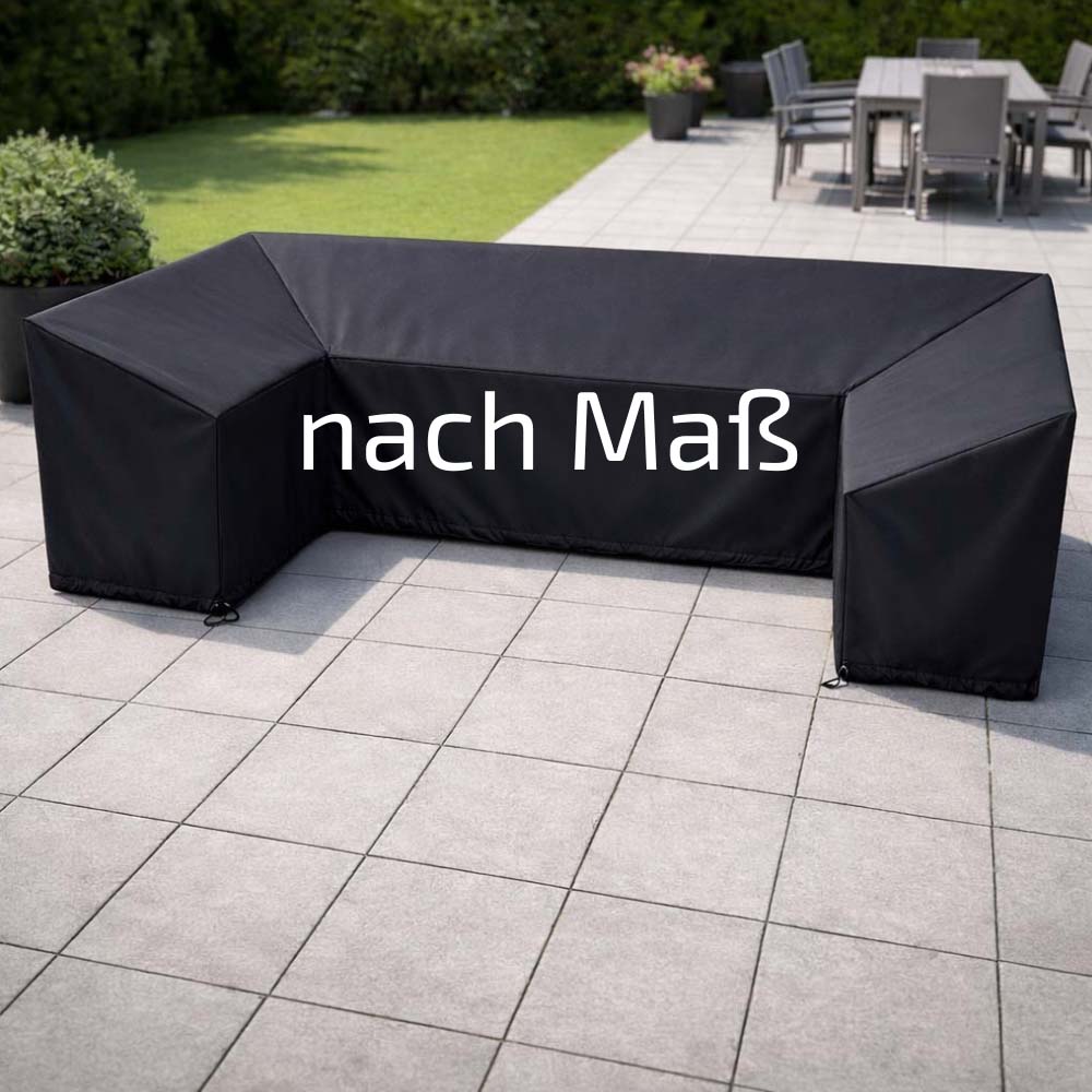Wasserdichte U-förmige Schutzhülle als Abdeckhaube für Gartenlounge