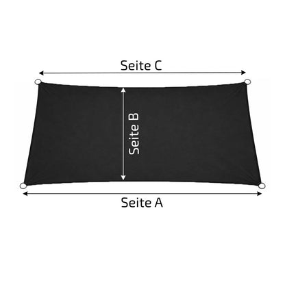 Wasserdichtes Sonnensegel Tuch auf Maß angefertigt (als Rechteck)