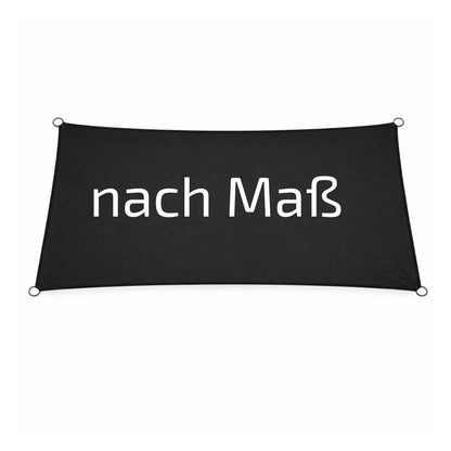 Trapezförmiges Segeltuch nach Maß mit Ösen
