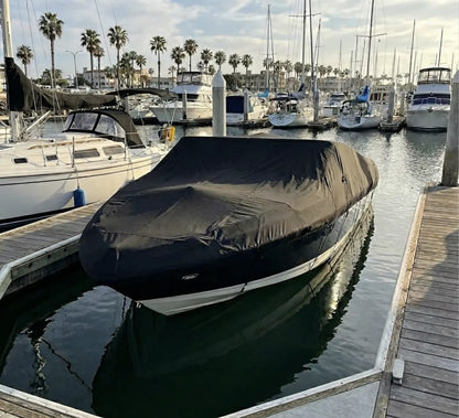 Speedboot Abdeckung nach Maß anfertigen lassen für wasserdichten Motorboot Schutz