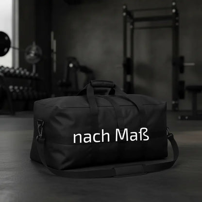 Maßgefertigte Sport- und Fitnesstasche als robuste und wasserdichte Transporttasche für Sportausrüstung, Trainingsmaterial, Bälle und Vereinsbedarf