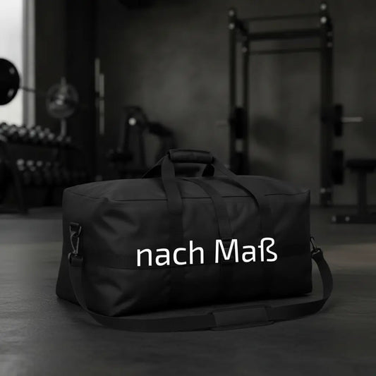 Maßgefertigte Sport- und Fitnesstasche als robuste und wasserdichte Transporttasche für Sportausrüstung, Trainingsmaterial, Bälle und Vereinsbedarf