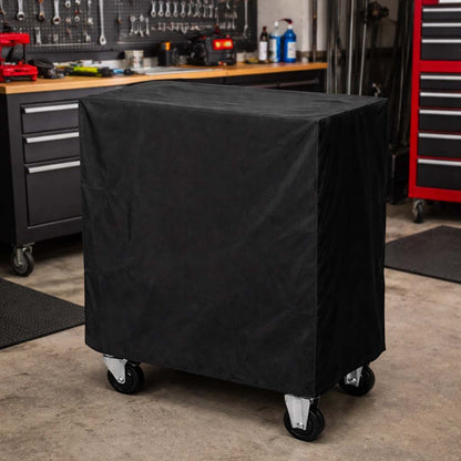 Passgenaue Werkstattwagen Abdeckung als Maßanfertigung – Schutzhülle ohne Flattern